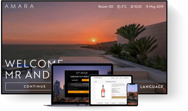 Platforma multimedialna Hoteza dla hoteli